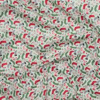Riley Blake - Cotton - Charming Christmas - Stockings - Mint