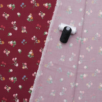 Rifle Paper Co. - Rayon - Dahlia - Ditsy - Burgundy