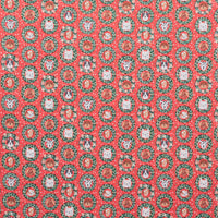 Cotton + Steel - Cotton - Merry Pawmas - Bark And Bough - Red