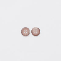 Elan - 4-Hole Button - 15mm - Tortoiseshell - Taupe
