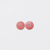 Elan - 4-Hole Button - 18mm - Terra Cotta