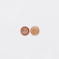 Elan - 2-Hole Button - 15mm - Cinnamon