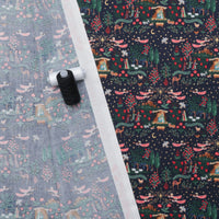 Rifle Paper Co. - Cotton - Holiday Classics IV - Nativity - Navy & Gold