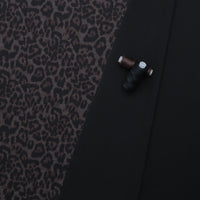 Poly Blend - Pippa - Ponte Print - Mocha