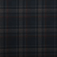 Poly Blend - Ponte De Roma - Plaid - Navy