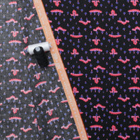 Ruby Star - Cotton - Hello Alice - Caterpillar - Black