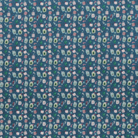 RJR Fabrics - Cotton - Snow Day Fun - Warm Mugs - Navy