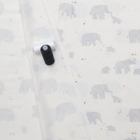 Moda - Cotton - To The Moon And Back - Elephant Baby - Dove