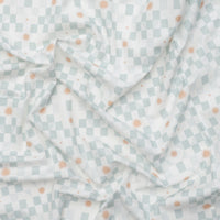 Moda - Cotton - To The Moon And Back - Stars and Blocks - Grass