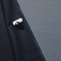 Cotton Blend - Metallic Denim - Blue Silver