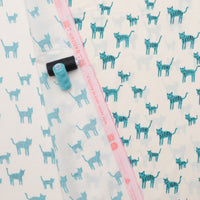 Ruby Star - Cotton - Catnap - Tiger Stripes - Turquoise