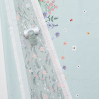 Rifle Paper Co - Cotton - Easter II - Spring Meadow - Green Metallic