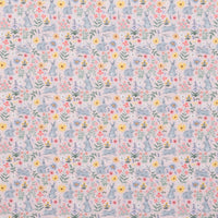 Rifle Paper Co - Cotton - Easter II - Bunny Floral - Pink