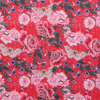 Maria Matos - Cotton - Nocturnal Creatures - Blossom Moth - Red