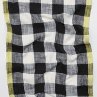 Ruby Star - Cotton - Sunshine Toweling - Checker - Black