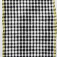 Ruby Star - Cotton - Sunshine Toweling - Small Checker - Black