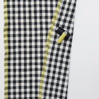 Ruby Star - Cotton - Sunshine Toweling - Small Checker - Black