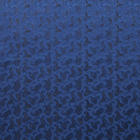 Poly Viscose - Lining - Bold Paisley - Navy