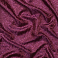 Poly Viscose - Lining - Bold Paisley - Maroon