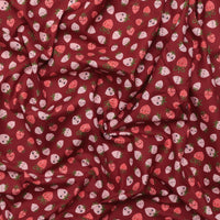 Moda - Cotton - Funny Valentine - Strawberries - Rose