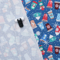 Kanvas Studio - Flannel - Winter Wonders - Hot Cocoa - Navy