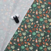 Dear Stella - Cotton - Camping Crew - Camping Supplies Emerald