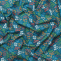 Ruby Star - Cotton - Egg And Friends - Froot - Teal