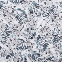 Stof - Viscose - Avalana - Jersey - Flowers - White