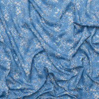 Figo - Rayon - Pocket Posies - Prairie - Blue