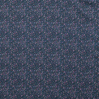 Figo - Rayon - Pocket Posies - Petal Drift - Navy