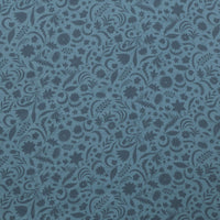 Figo - Rayon - Tender - Plant Silhouette - Teal
