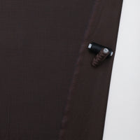 Wool - Suiting - Plaid - Burgundy Navy