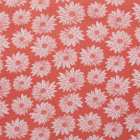 Rayon - Jersey - Dhalias - Rust