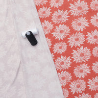 Rayon - Jersey - Dhalias - Rust