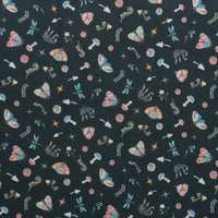 Dear Stella - Wideback Cotton - Restless Wings - Charcoal