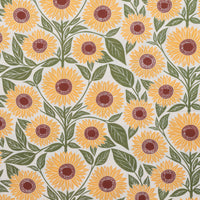 Moda - Cotton - Garden Series - Sunflower - Cream