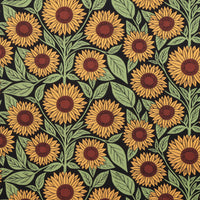 Moda - Cotton - Garden Series - Sunflower - Midnight