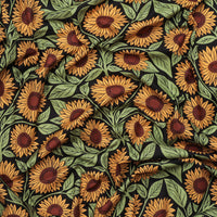Moda - Cotton - Garden Series - Sunflower - Midnight