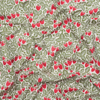 Moda - Cotton - Garden Series - Strawberry - Cream