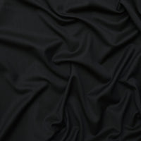 Wool - Suiting - Diagonal Stripe - Hunter Black
