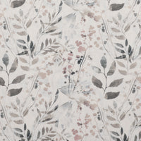 Linen Blend - Laurel Print - Natural - Taupe