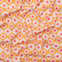 Ruby Star - Cotton - Trinketry - Floral - Goldenrod