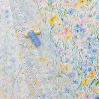 Cotton - Embroidery - Digital Print - Floral - Assorted