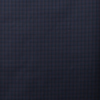 Wool Cashmere - Suiting - Plaid - Navy Burgundy