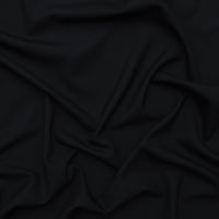 Wool - Suiting - Stripe - Black