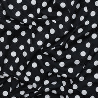 Sevenberry - Cotton - Petite Basics - Large Dot - Black