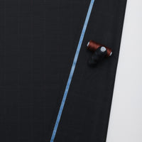 Wool Cashmere - Suiting - Plaid - Charcoal Brown