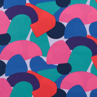 Viscose - Challis - Designer Print - Abstract Circles - Assorted