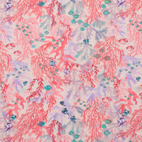 Katia - Rayon Blend - Voile Print - Red Seabed
