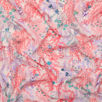 Katia - Rayon Blend - Voile Print - Red Seabed